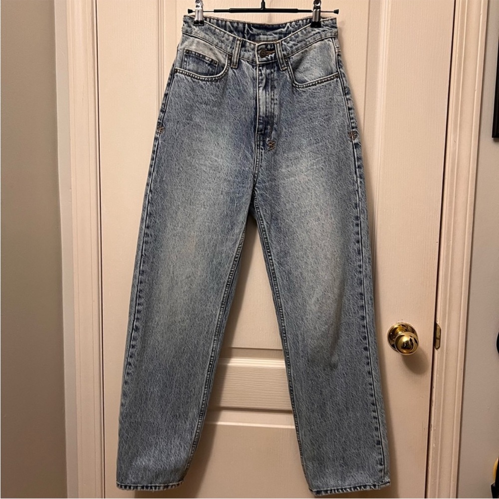 Ksubi High Rise Blue Denim Jeans